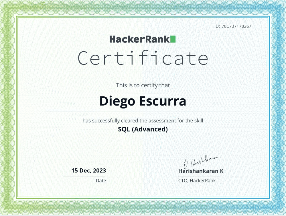 SQL (Avanzado)